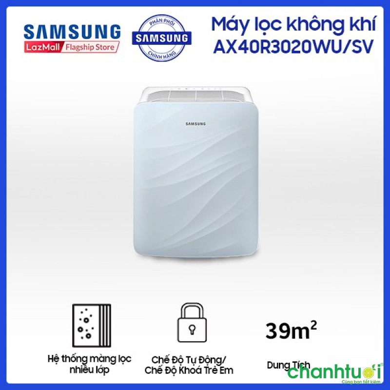 Máy Lọc Không Khí Samsung AX40R3020WU/SV
