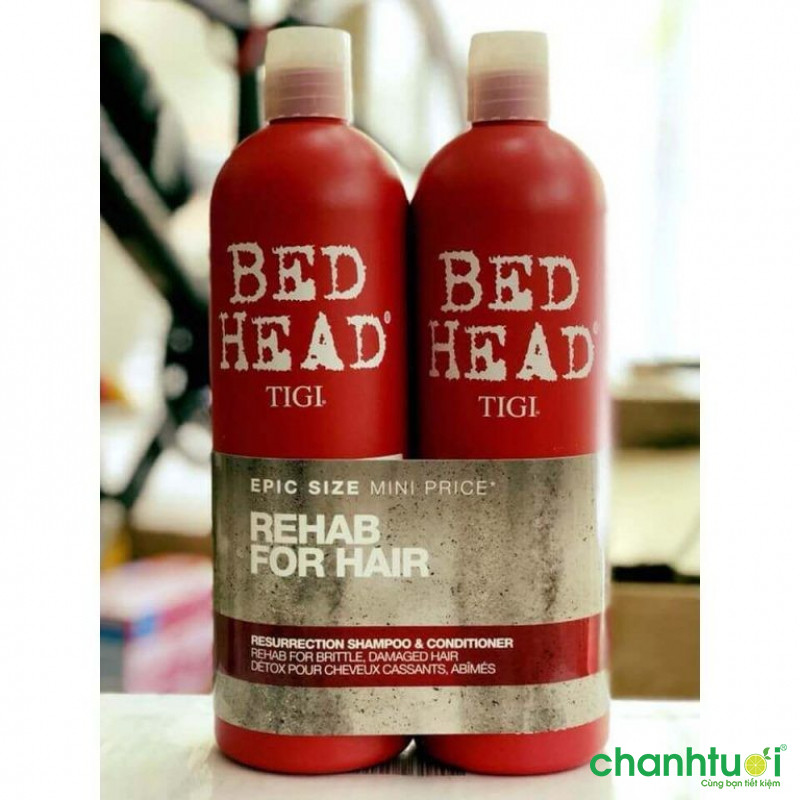 Cặp dầu gội xả Tigi đỏ