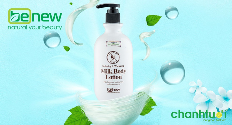 Sữa dưỡng thể trắng da Benew Whitening Body Lotion