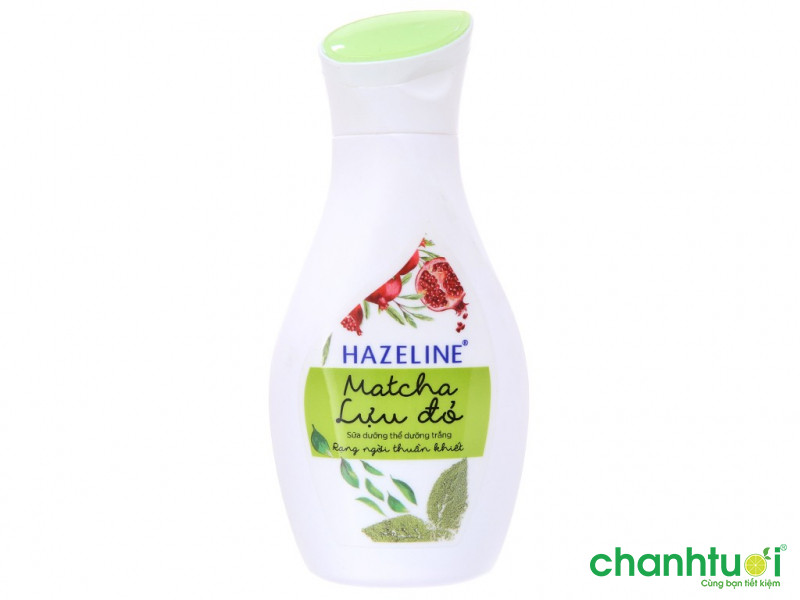 Sữa Dưỡng Thể Hazeline Dưỡng Trắng Da Matcha Lựu Đỏ