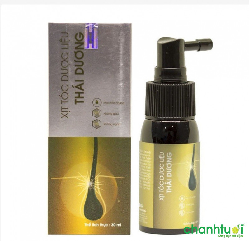 Xịt kích thích mọc tóc từ dược liệu Thái Dương