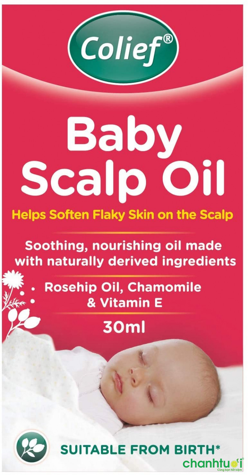 Dầu trị cứt trâu Colief Baby Scalp Oil