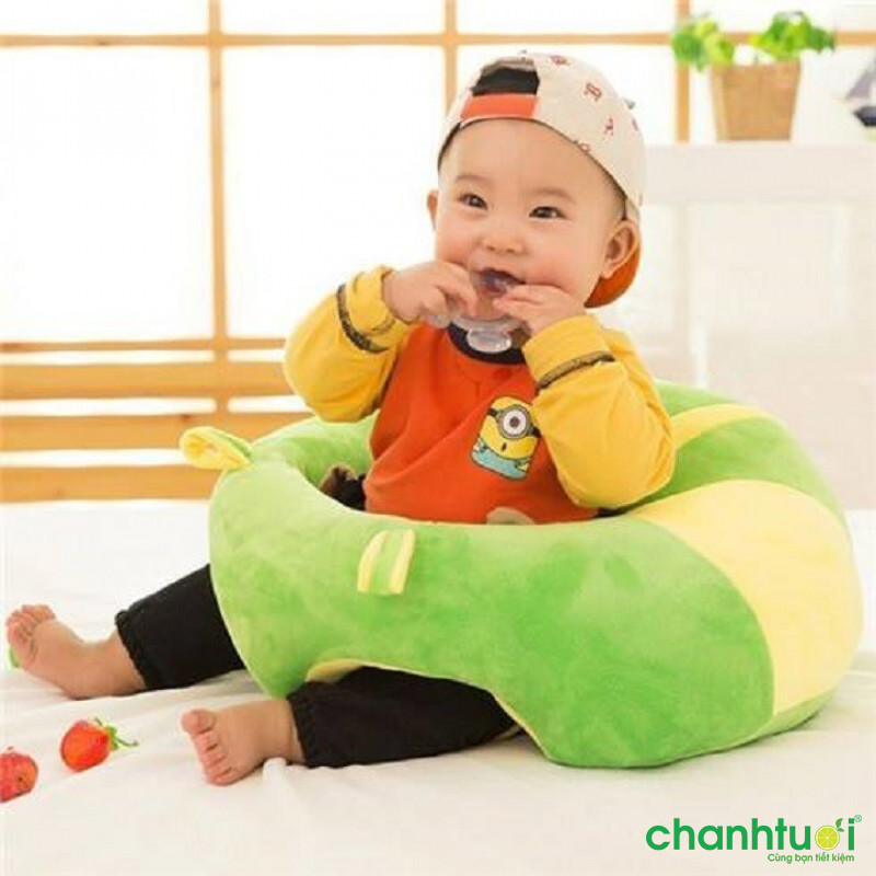 Ghế Sofa Tập Ngồi Bằng Bông Cho Bé – ghế chống lật an toàn siêu êm cho trẻ nhỏ