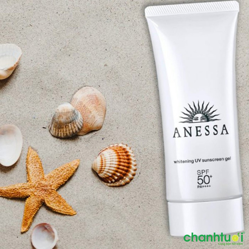 Gel chống nắng dưỡng trắng Anessa Whitening UV Sunscreen Gel 90g