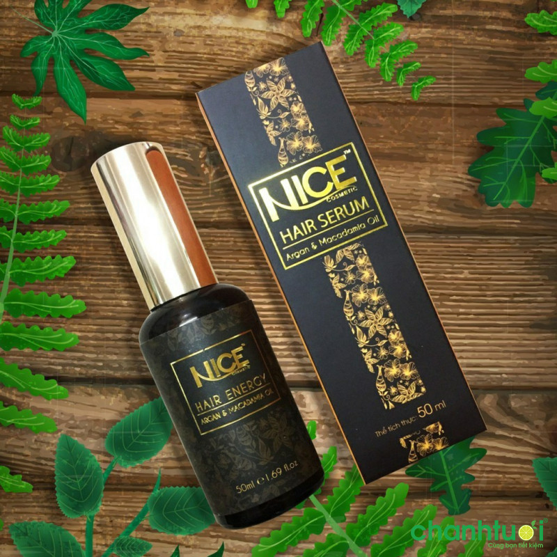 Tinh dầu dưỡng tóc uốn Nice Hair Serum