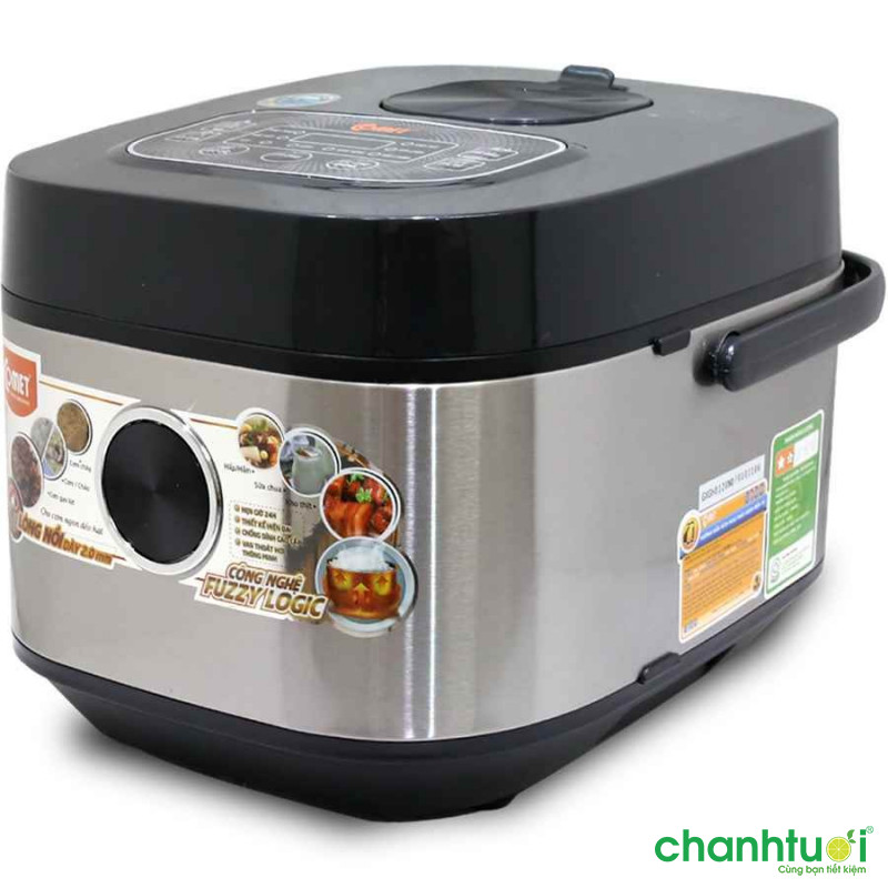Nồi cơm điện mini nắp gài 0,8L COMET