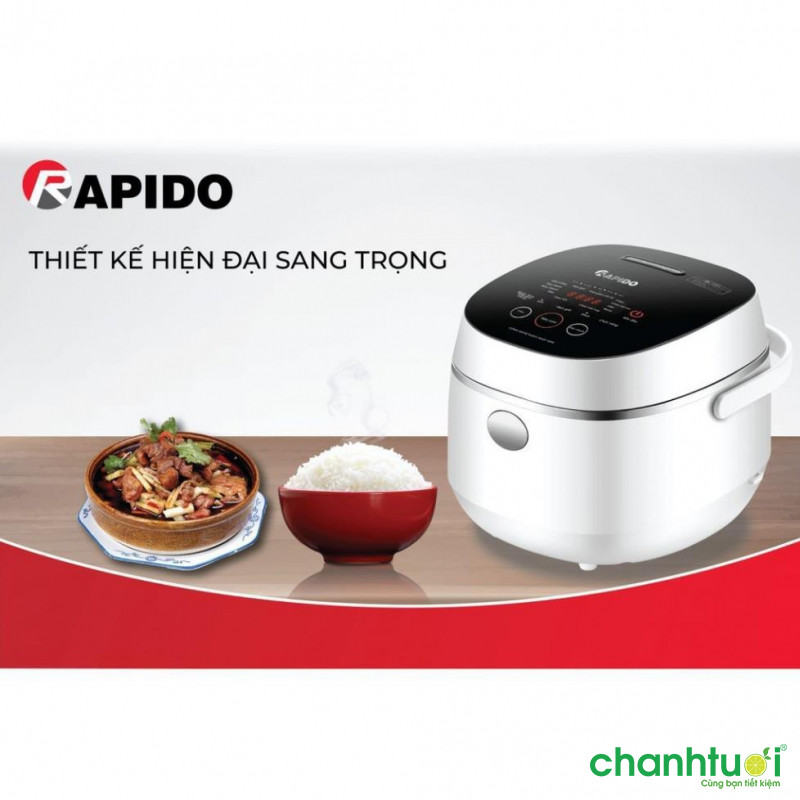 Nồi cơm điện tử Rapido RC-1.2D