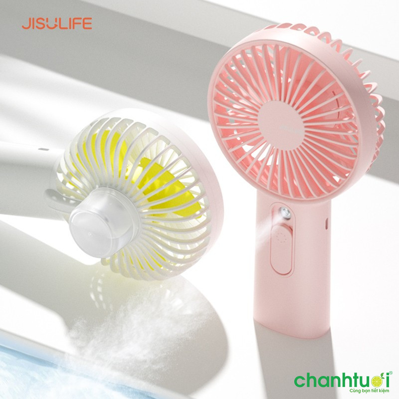Quạt mini cầm tay Jisulife F9 có tạo ẩm