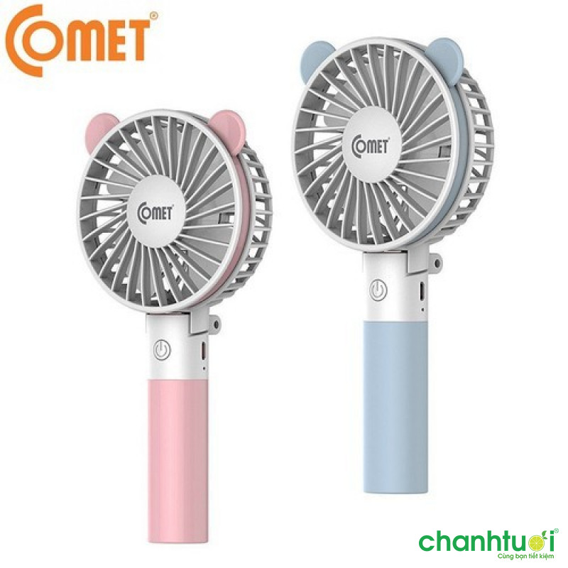 Quạt Sạc cầm tay Comet CRF0804