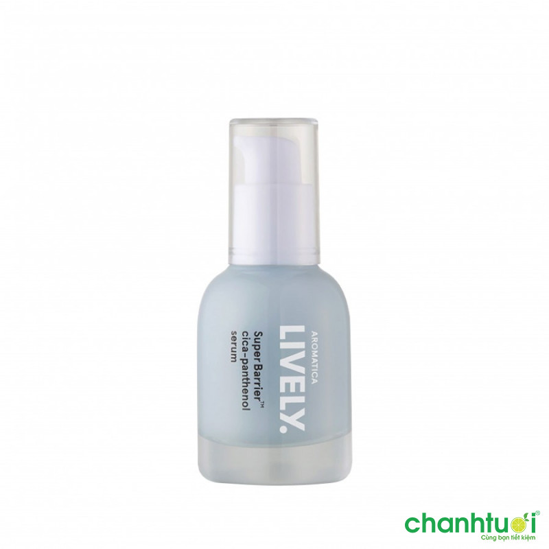 Serum cấp nước AROMATICA LIVELY SuperBarrierTM cica-panthenol Serum