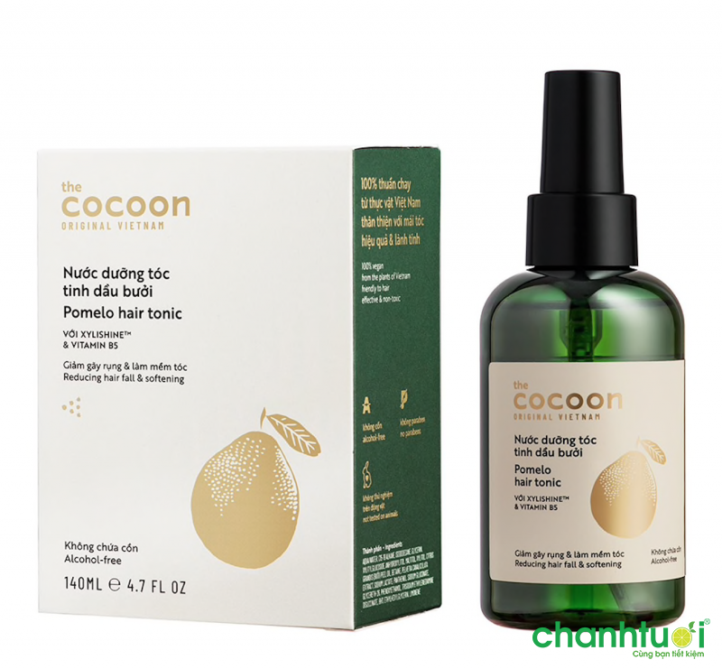 Nước Dưỡng Tóc Tinh Dầu Bưởi Cocoon 140ml