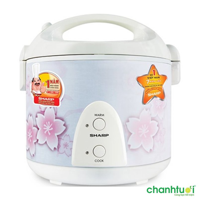 Nồi Cơm Điện Tử Sharp Nấu Không Chín mới nhất 2023 26 Nồi Cơm Điện Sharp KS-N192ETV SP