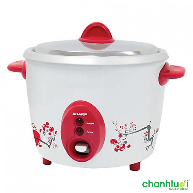 Nồi Cơm Điện Tử Sharp Nấu Không Chín mới nhất 2023 30 Sharp KSH-D06V .Nồi cơm điện nắp rời