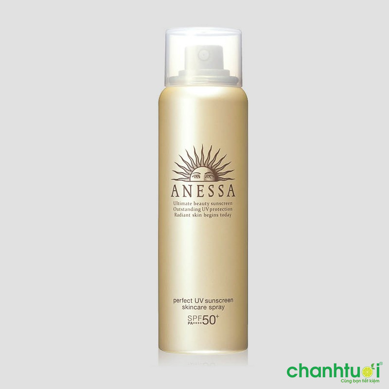 Xịt chống nắng bảo vệ hoàn hảo Anessa Perfect UV Sunscreen Skincare Spray 60g