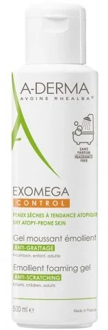 A-Derma Exomega Control Emollient Foaming Gel