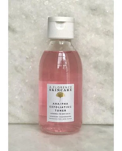 A.Florence Skincare Aha/Pha Exfoliating Toner With 5% Lactic Acid + 4% Pha