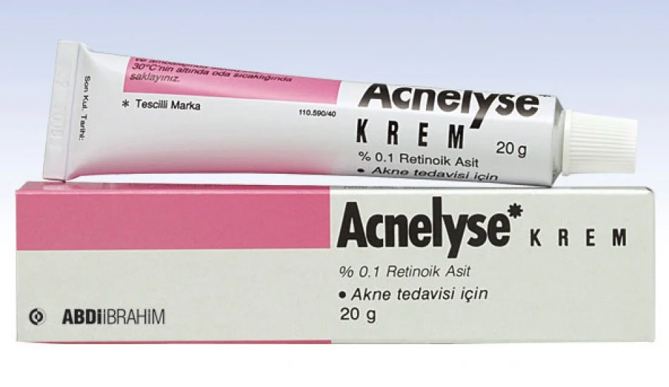 KEM DƯỠNG TÁI TẠO DA HỖ TRỢ TRỊ MỤN Abdiibrahim Acnelyse Krem %0.1 Retinoik Asit