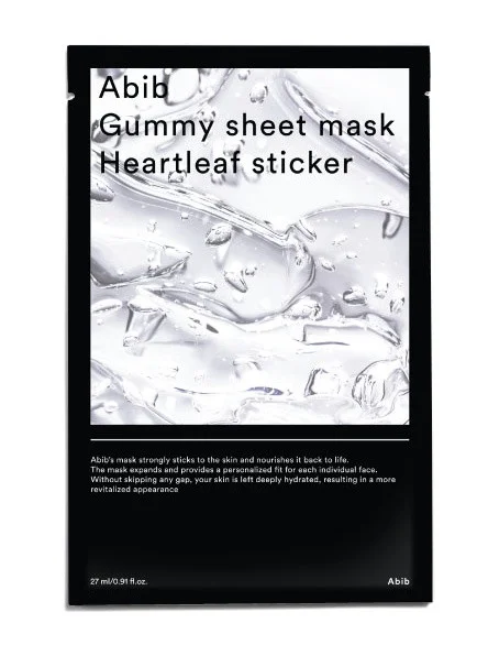 Abib Gummy Sheet Mask Heartleaf Sticker