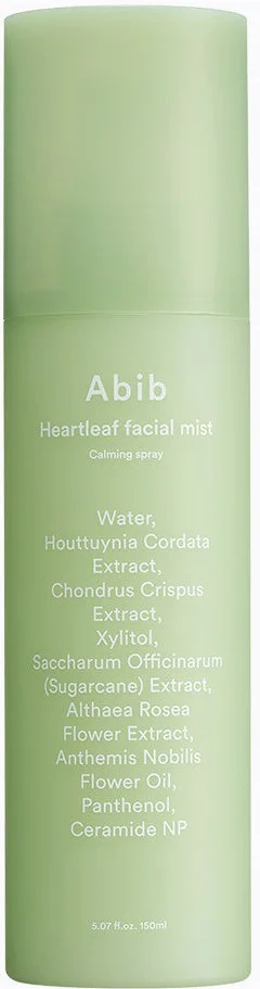 Abib Heartleaf Facial Mist Calming Spray