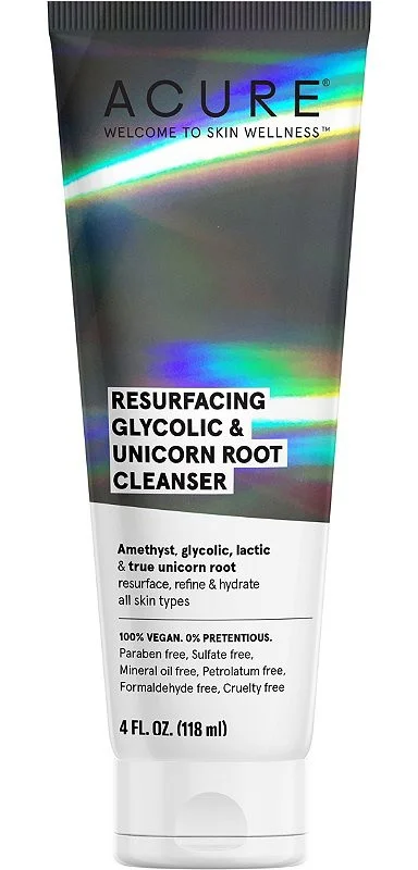Acure Resurfacing Glycolic & Unicorn Root Cleanser