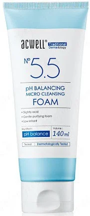 ACWELL No 5.5 Ph Balancing Micro Cleansing Foam