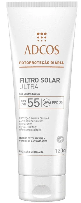 Adcos Filtro Solar Ultra FPS 55 Gel Creme