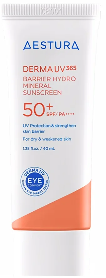 Kem chống nắng Aestura Derma UV365 Barrier Hydro Mineral Sunscreen