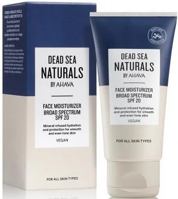 AHAVA Dead Sea Naturals Face Moisturizer Broad Spectrum SPF20