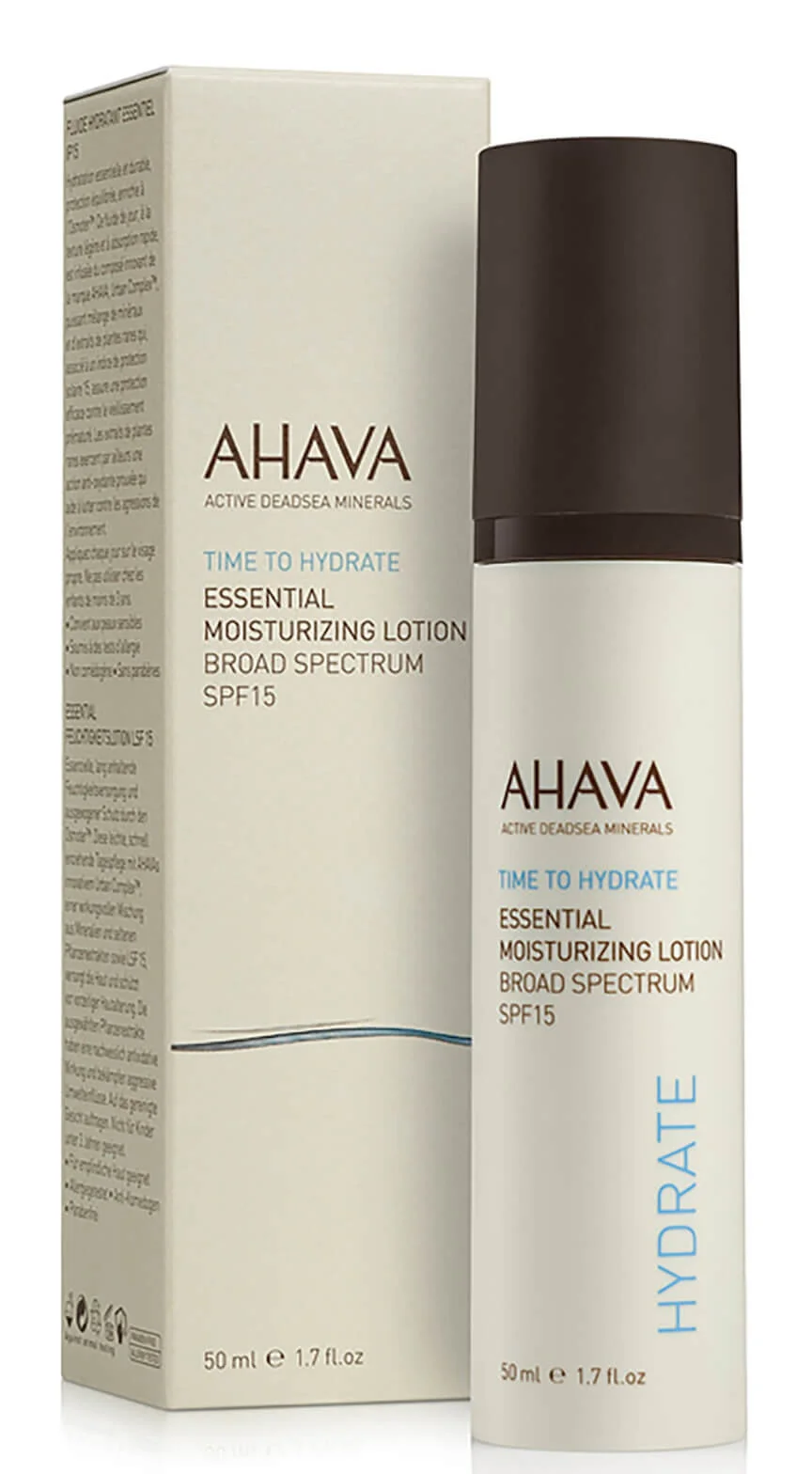 Sữa dưỡng AHAVA Essential Moisturizing Lotion SPF15