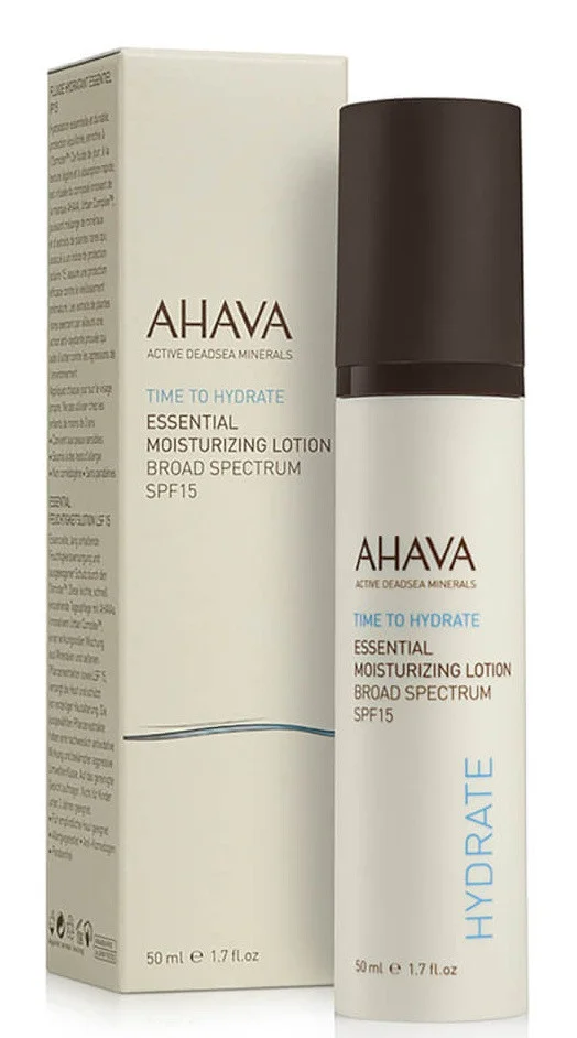 AHAVA Time To Hydrate Essential Moisturizing Lotion Broad Spectrum SPF15