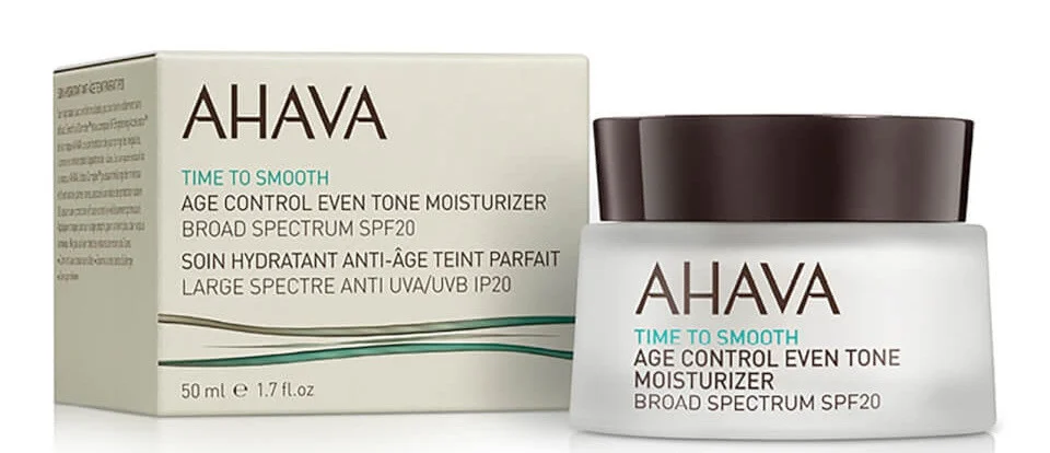 AHAVA Time To Smooth Age Control Even Tone Moisturizer Broad Spectrum SPF 20