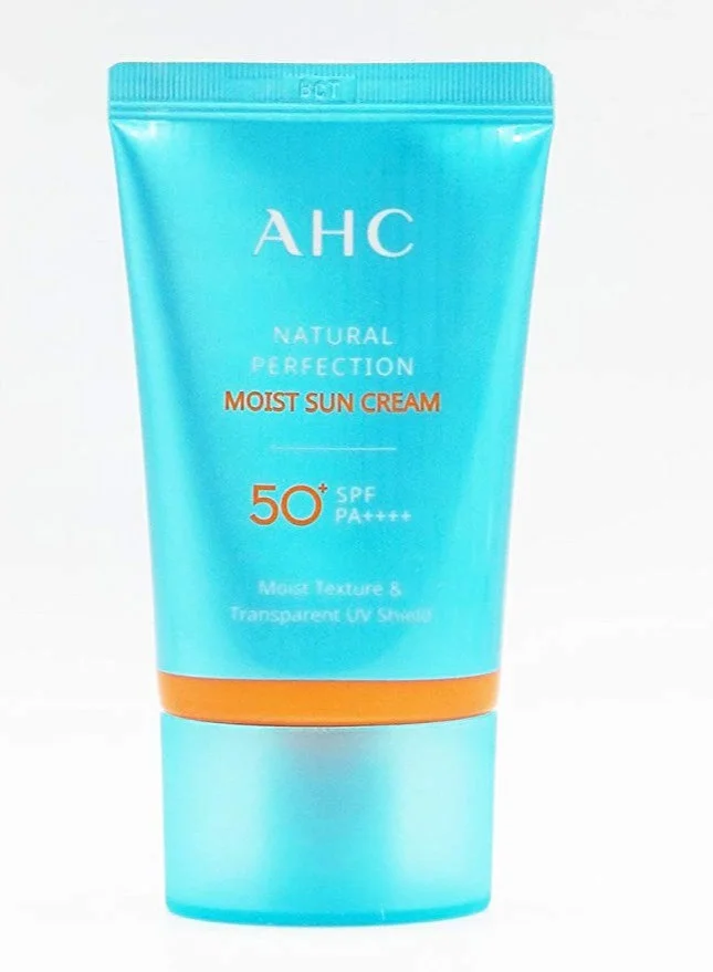 AHC Natural Perfection Moist Sun Cream Spf50+ Pa++++