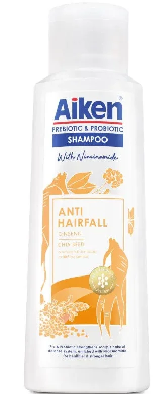 Dầu gội Aiken Prebiotic & Probiotic Shampoo Anti Hairfall