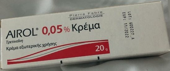 Kem điều trị mụn Airol cream 0.5 Tretinoina