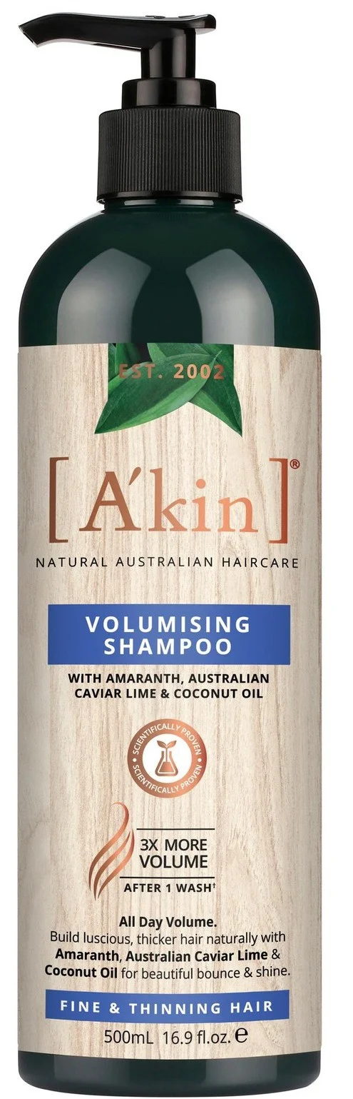 A'kin Silicon Free Volumising Shampoo (Fine & Thin Hair)
