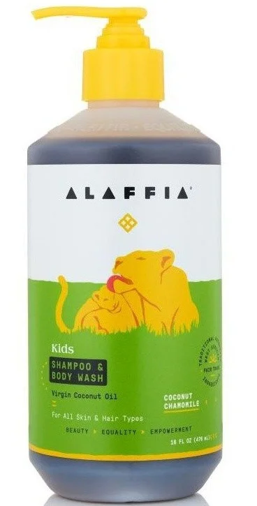 Sữa tắm Alaffia Kids Shampoo & Body Wash - Coconut Chamomile