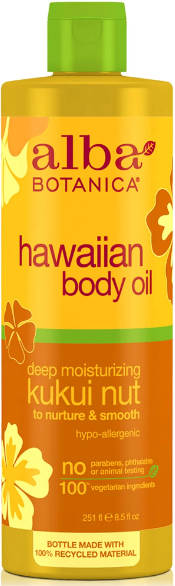 Dầu dưỡng Alba Botanica Hawaiian Body Oil Deep Moisturizing Kukui Nut