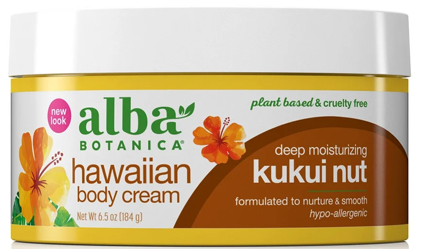 Kem dưỡng thể Alba Botanica Hawaiian Deep Moisturizing Body Cream (kukui Nut)