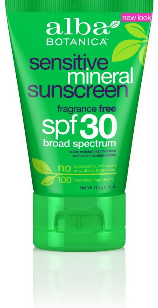 Alba Botanica Sunscreens Sensitive Mineral Lotion