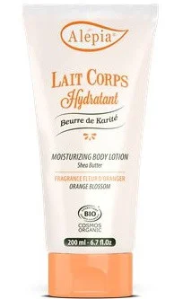 Alepia Moisturizing And Organic Body Milk With Organic Shea Butter And Meadowsweet Extract