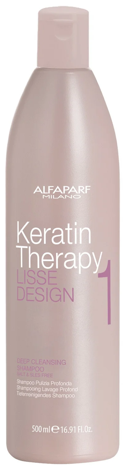 Dầu gội Alfaparf Milano Keratin Therapy Lisse Design 1 Deep Cleansing Shampoo