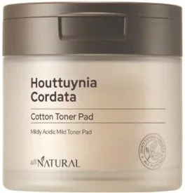 Nước hoa hồng All Natural Houttuynia Cordata Cotton Toner Pad