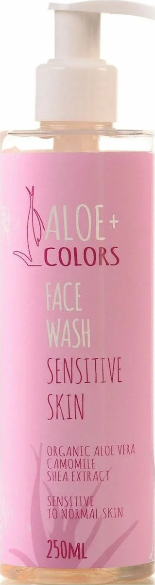 Sữa rửa mặt Aloe plus Colors Face Wash Sensitive Skin
