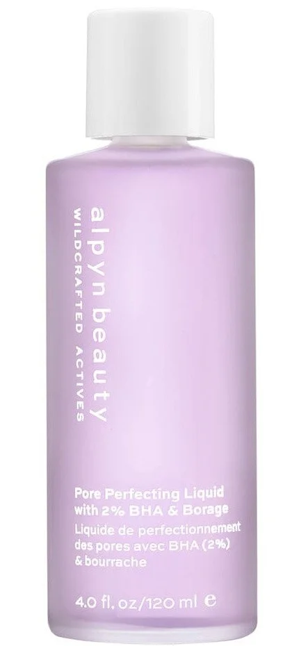 Alpyn Beauty Pore Perfecting Liquid Exfoliator With 2% BHA + Borage
