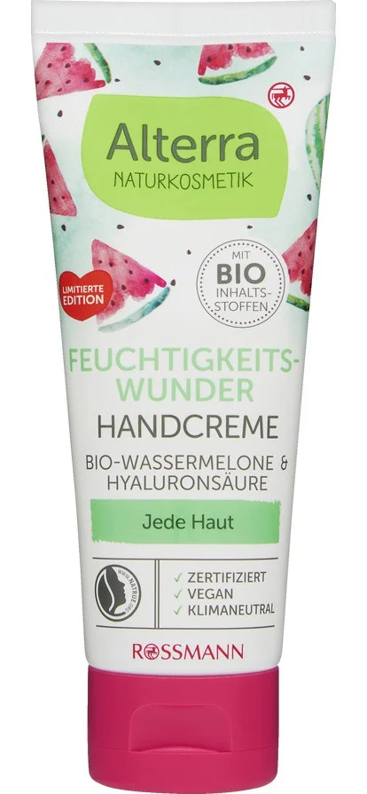 Kem tay Alterra Feuchtigkeitswunder Handcreme Bio-Wassermelone & Hyaluronsäure
