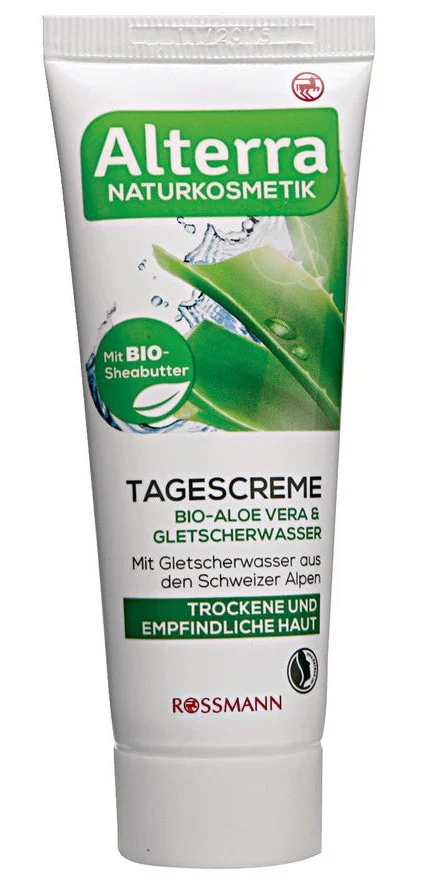Alterra Tagescreme Bio-Aloe Vera & Gletscherwasser