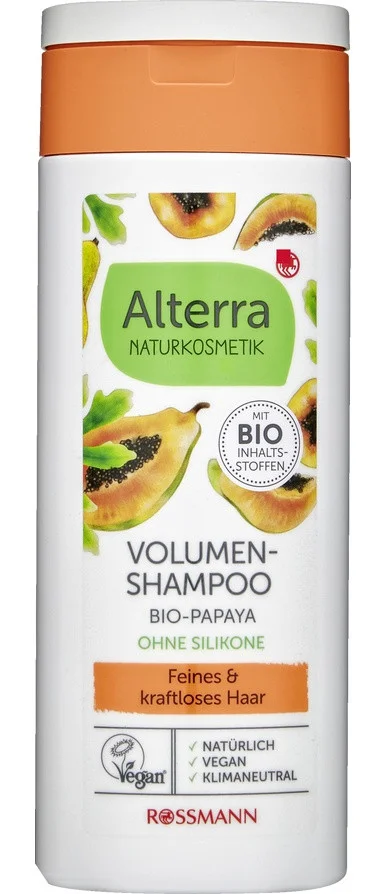 Dầu gội Alterra Volumen Shampoo Bio-Papaya