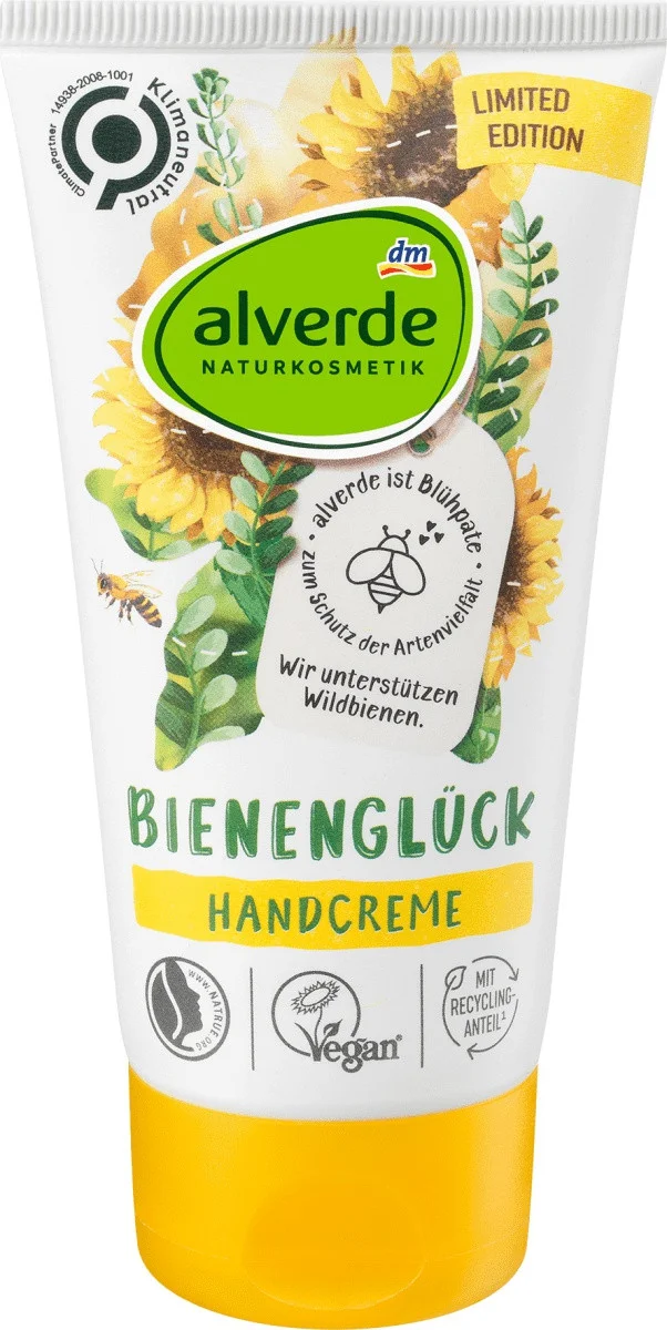 alverde Bienenglück Handcreme
