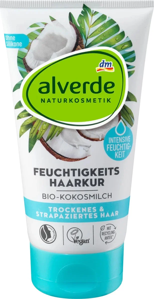 alverde Feuchtigkeits Haarkur Bio-Kokosmilch
