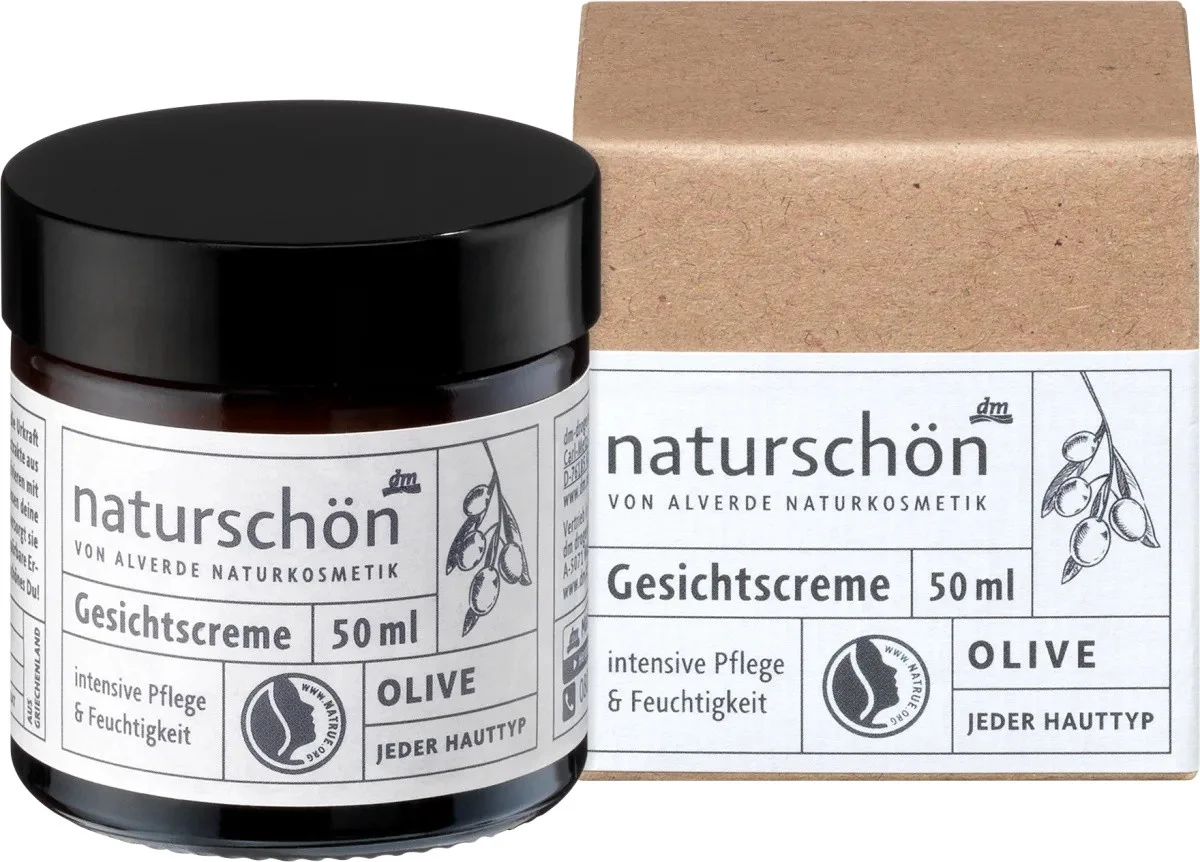 alverde Naturschön Tagescreme Olive
